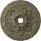 Ekena Millwork Bordeaux Deluxe Ceiling Medallion (Canopies up to 4"), 23 5/8"OD x 3"ID x 2"P, Witch Hazel Crackle CM23BOWHC - alternate 1